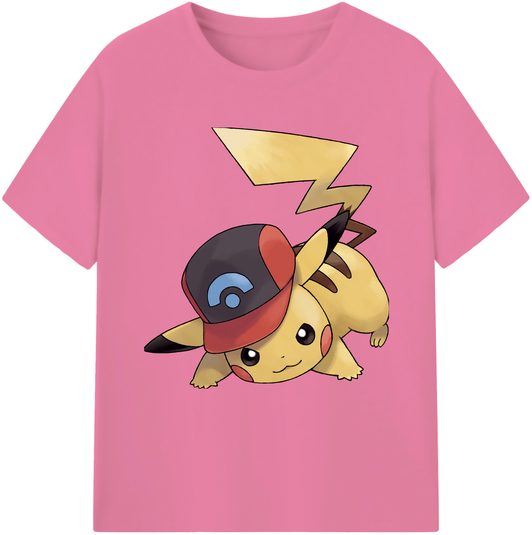 （画像用） ポケットモンスター Pokémon 綿100％半袖Tシャツ（フロントプリント）